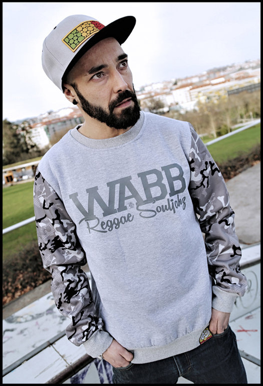 WABB Sweatshirt camo sleeves